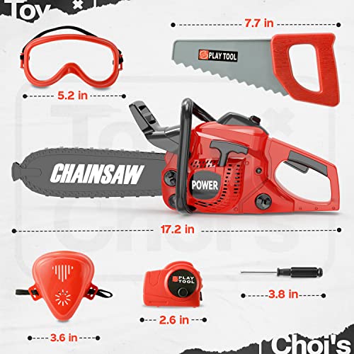 image for Toy Choi's Toy Chainsaw - Chainsaw Toy for Kids Power Tool Set with Re
