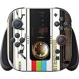 Skinit Decal Gaming Skin Compatible with Nintendo Switch 2 (2025) Joy-Con Controller - Old Mixtape Design