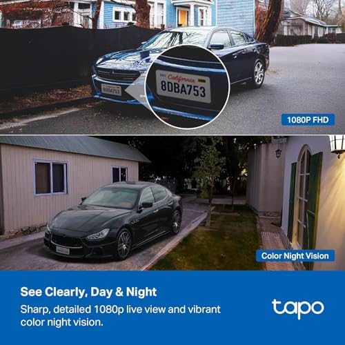 Image of Tapo 1080p Outdoor Wireless Security Camera, Battery Powered, C400(3-Pack)