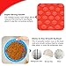 Helpcook Dog Lick Pad 2Pcs,Dog Bathing Distraction Device,Dog Treat Mat with Suction Cups,Dog Slow Feeder for Boredom & Anxiety Reduction,Perfect for Pet Bathing,Nail Clipping,and Other Stressful Time