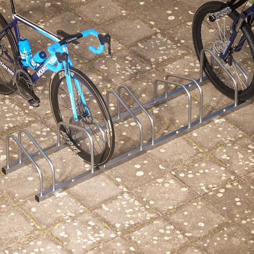 Fahrradständer Monzana für 5 Fahrräder – Bodenständer mit hoher Kapazität
