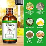 Natürliche Antibiotika für Katzen, Katzen-Antibiotika für Infektion, Unterstützt Immunsystem & Allergie Relief, Juckreiz Linderung, Katze Antibiotika für Harnwegsinfektion (UTI), 60ml