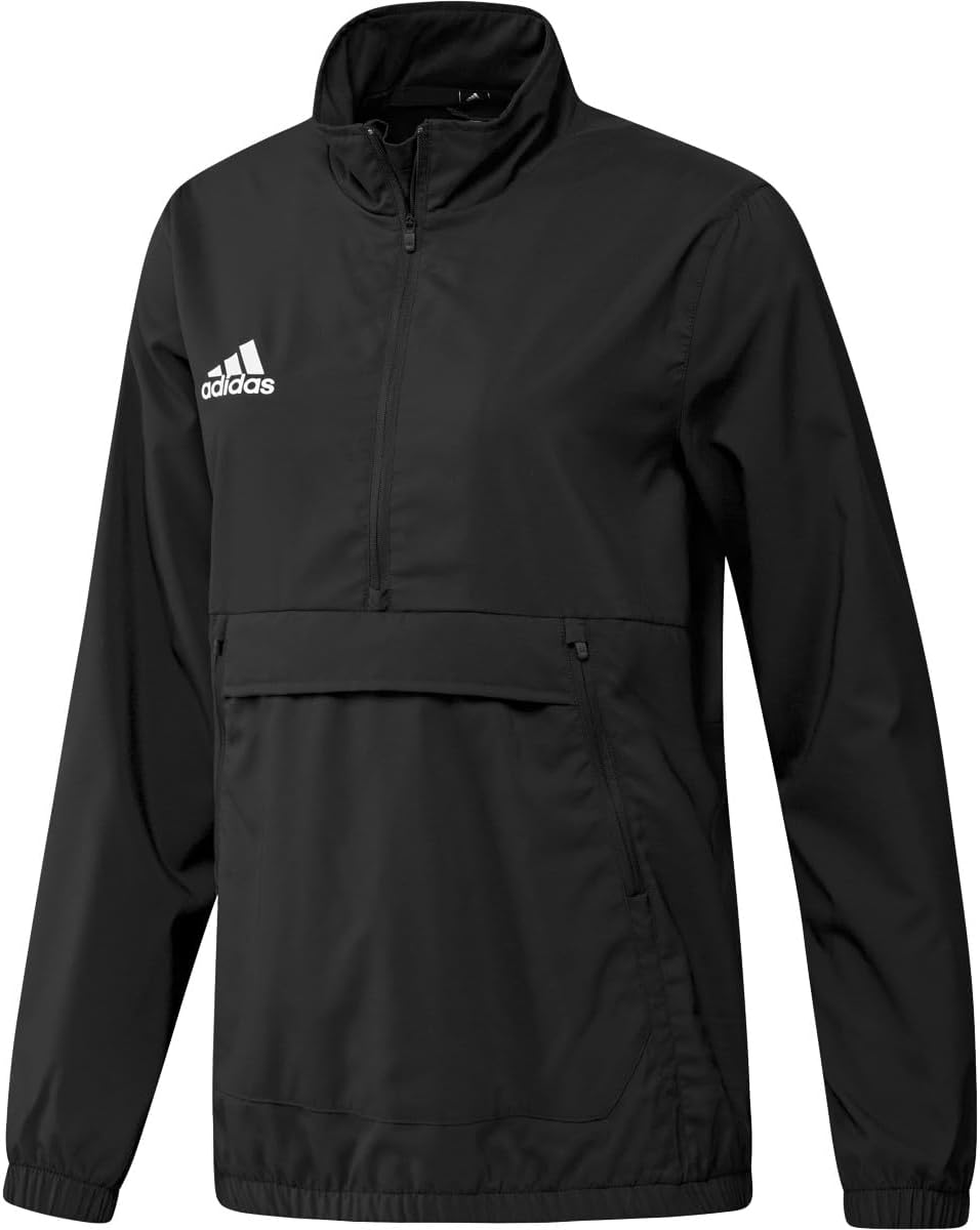 adidas W 1/4 Zip Woven Long Sleeve