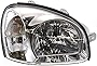 Evan Fischer Passenger Side Headlight Compatible with 2001-2003 Hyundai Santa Fe Halogen - HY2503121