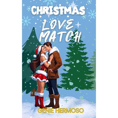 Christmas Love Match Audiolibro Por Genie Hermoso arte de portada
