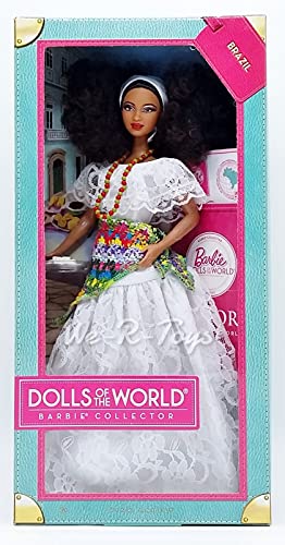 Muñeca Barbie Collector 2012 Dolls of the World Brasil miniatura 1