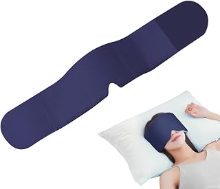 Sömnmasker - Polyester, 72x13cm | Dubbelsidig viktad ögonskydd | Ljusblockerande sömnmask med pärlfyllning för komfortavkoppling | Mjuk andningsbar ögonbindel för resor Yogatupplurar nattbruk