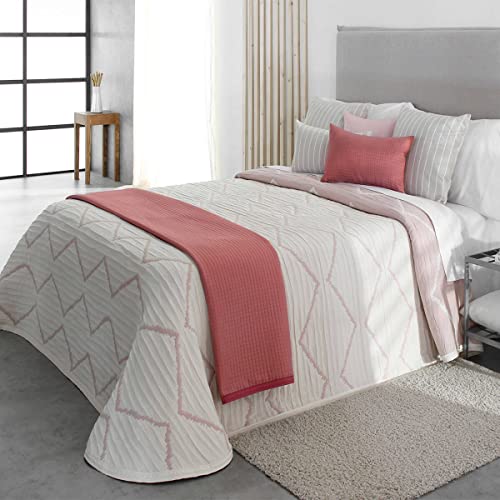 Colcha Capa Davis: Cama 150 cm   Color Rosa