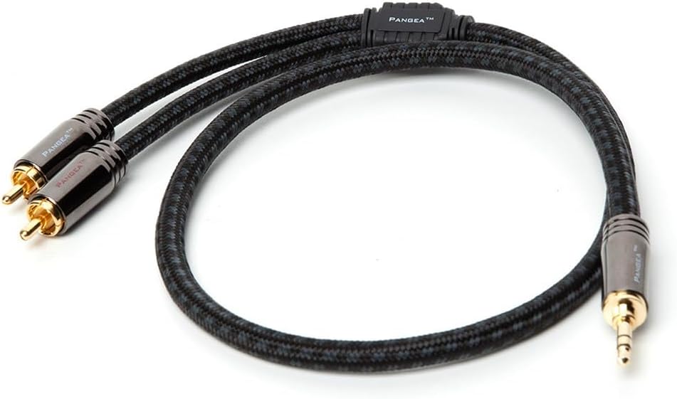 Pangea Audio Premier Interconnect Cable 3.5mm to RCA - 1.5 Meter