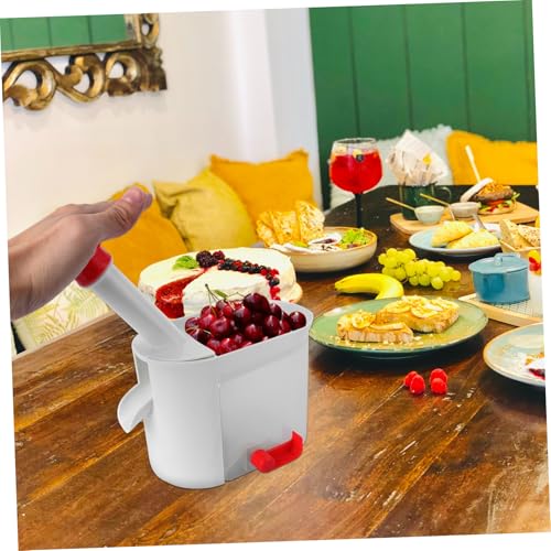 Foto von HEMOTON Kirschentkerner Cherrymat für schnelles Entkernen, Kirschkernentferner trennt Kern und Fruchtfleisch, Kirschenentsteiner mit Auffangbehälter