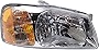 Headlight for HYUNDAI ACCENT 2000-2002 RH Assembly Halogen