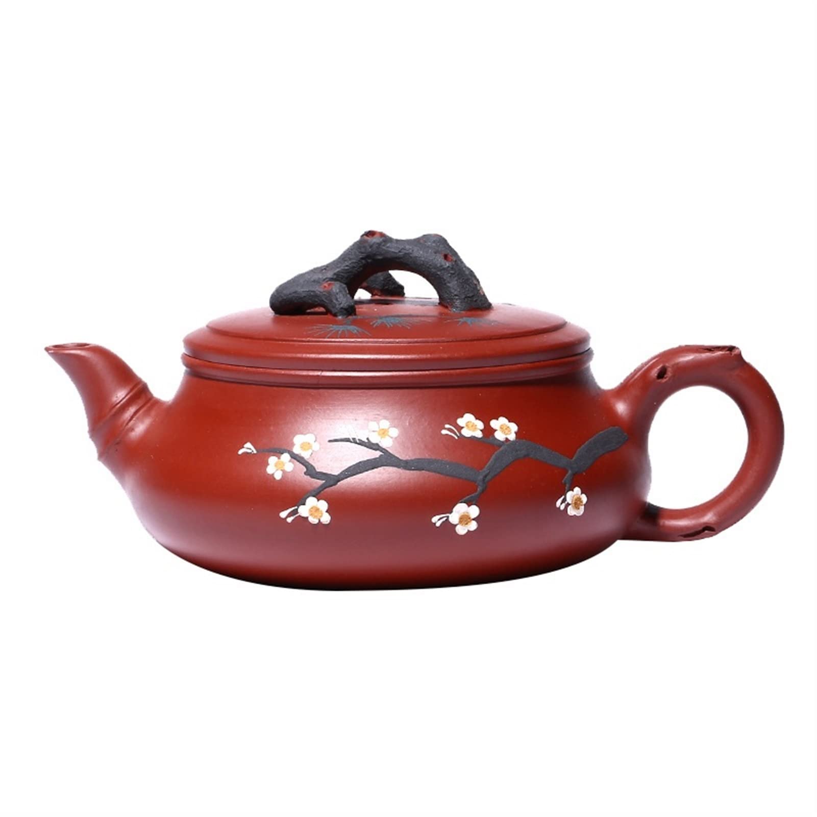 270ml Herbata Doniczki Handmade Fioletowy Clay Czajnik Surowy Rudy Ore Beauty Czajnik Chiński Ceremonia Herbata Prezenty Wykonany Ręcznie (Color : 270ml)