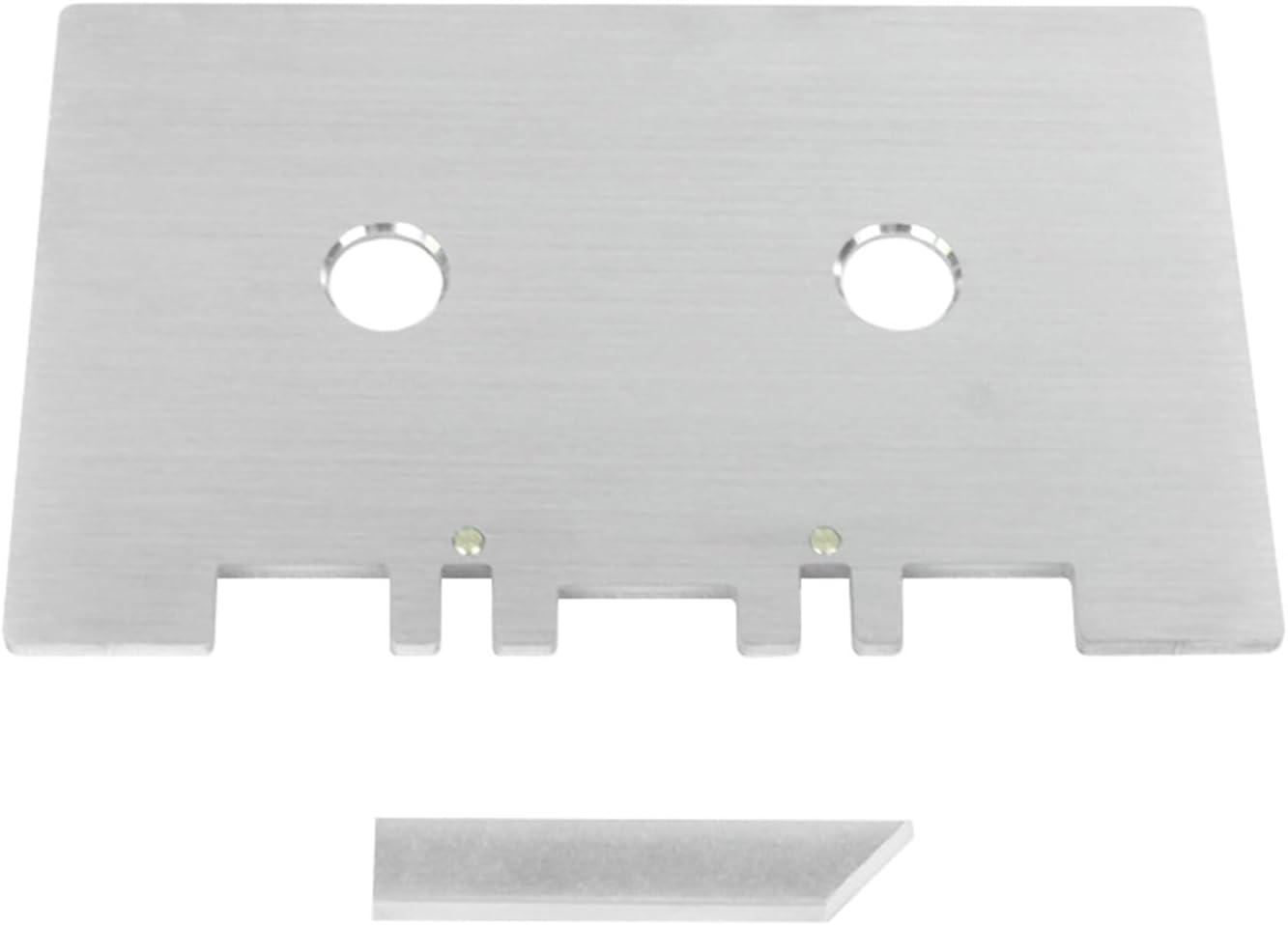 Aluminum Alloy Metal Check with Head & Guide Gauge Mechanical Alignment Tape Recorders Gauge with Calibration Rod Check