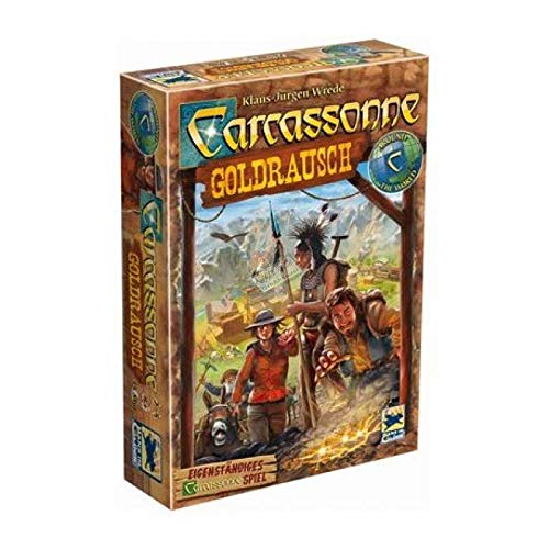 Preisvergleich Produktbild Carcassonne 2er Set , Goldrausch und Über Stock und Stein