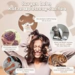 【Richtig heftige Resonanz!! 】 Katzenspielzeug, Katzenangel, Mausschwanzförmiges, Twiggle Tail Nachahmende Jagd, Silikon Ultraleicht stabil (3-Set) – Bild 2