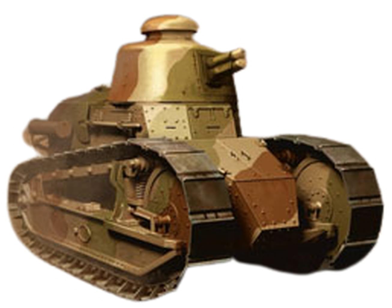 Amazon | FTF 1/72 ポーランド軍 ルノー FT-17 軽戦車 37mm砲