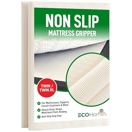 ECOHomes Non Slip Mattress Gripper Pad Stop Mattress, Keep Topper...