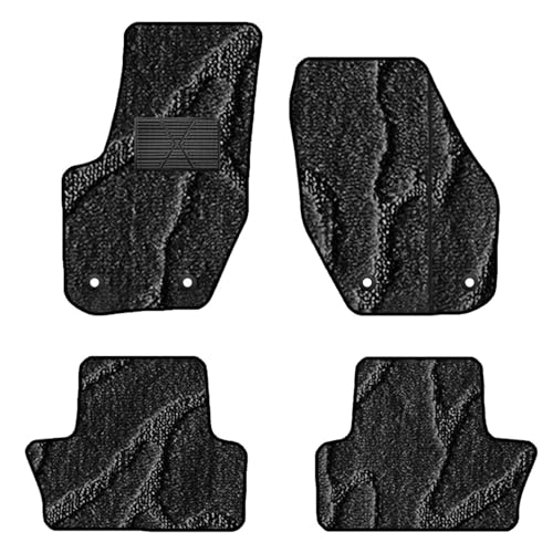 Tapis de sol voiture antidérapants contre la saleté pour Volvo V60 2011-2018