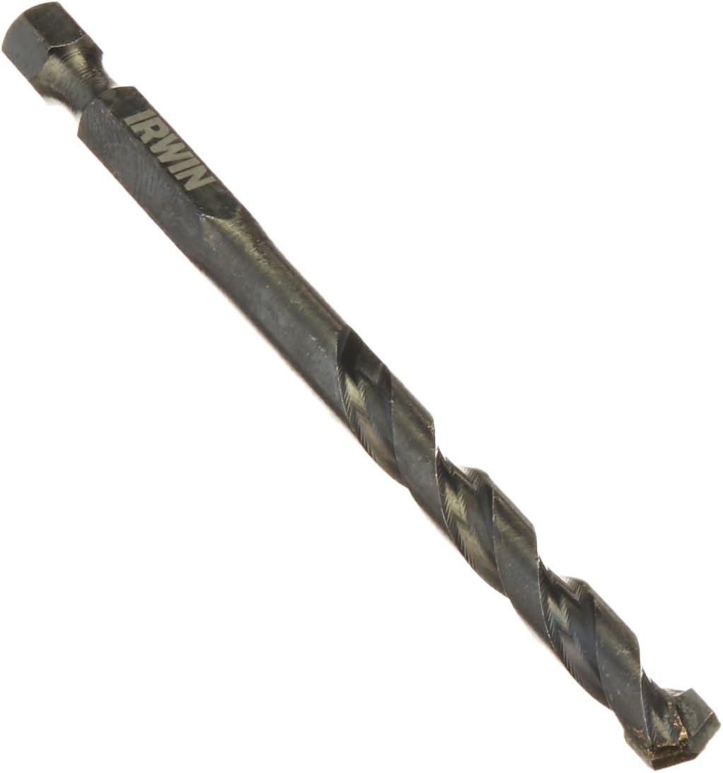IRWIN Tools 1870543 Impact Performance Series 3/16-Inch X 4-Inch Masonry Drill Bit