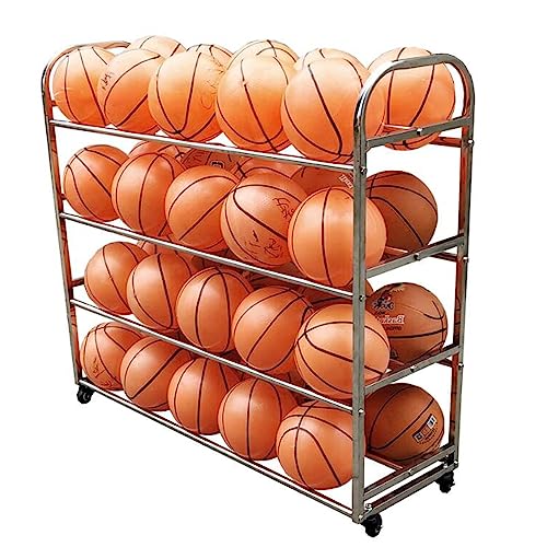 Support de rangement pour ballons de basket pour les cours d'école