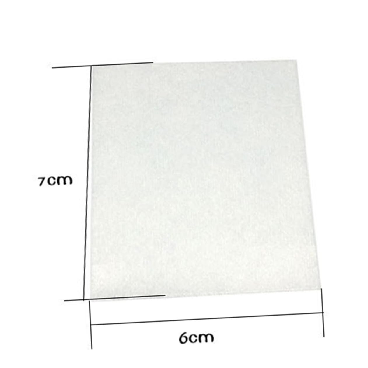 TOVINANNA 6x7cm Single Layer Makeup Remover Pads 100pcs Natural Cotton Balls Nail Polish Remover Pad Plastic Box Face