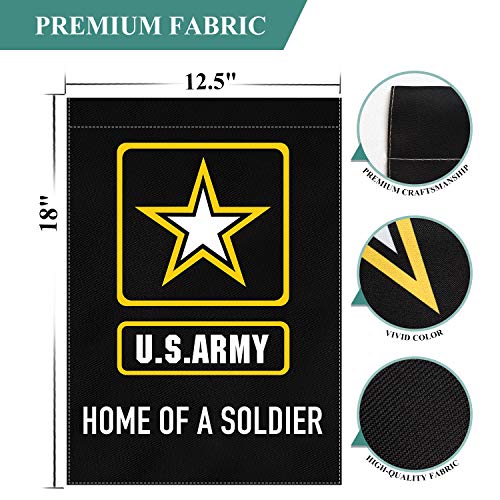 US MILITARY US Army Flag Official Licensed United State American Military Veteran Retire Home of a Soldier Armed Forces Rangers - Image 3
