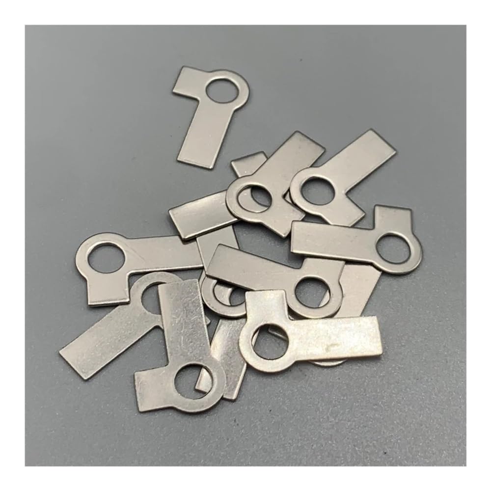 M3 M4 M5 M6 M8 M10 M12 M14 M16 M18 304 Edelstahl GB855 Doppellaschenbund Feststell-Anschlagscheibe mit langer Lasche und Flügel(10Pieces M14 M3 M4 M5 M6 M8 M10 M12 M14 M16 M18 304 Edelstahl GB855 Doppellaschenbund Feststell-Anschlagscheibe mit langer Lasche und Flügel(10Pieces M14