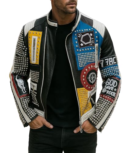 ジャケット・アウター RETRO FAKE LEATHER JACKET Ameri（アメリ）の「RETRO SYNTHETIC LEATHER JACKET