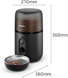Philips Distributeur de croquettes connecté - Gamelle Automatique pour Chat avec caméra & Micro, Détection Mouvement, Programmation Repas, Notifs, Anti-Obstruction, Nettoyage Facile (PAW5320/02) - 9