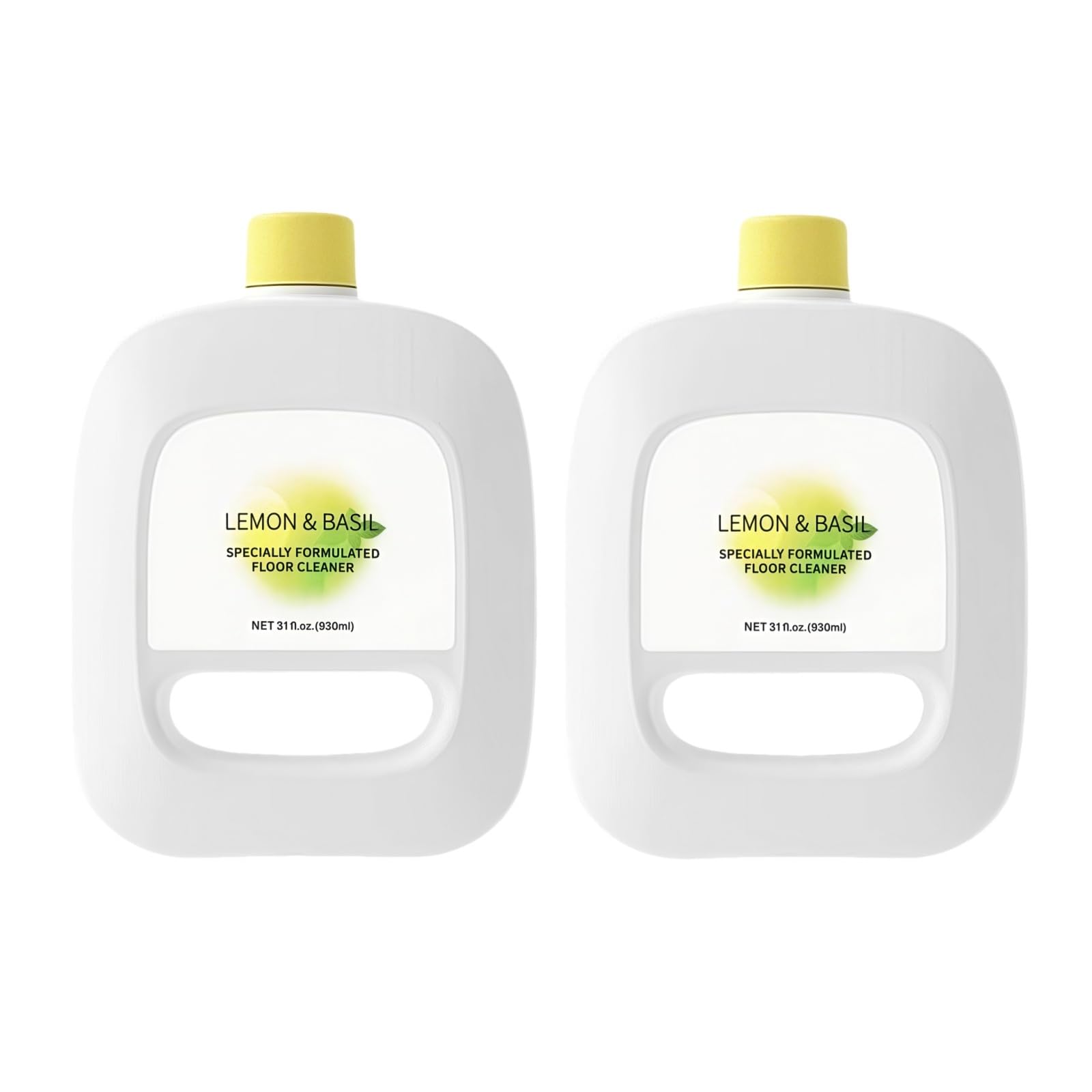2 Stück/4 Stück Mehrflächenreiniger mit Zitronen- und Basilikumduft, 930 ml, kompatibel mit Narwal Freo X Ultra, J1/J2/J3/J4 Roboterstaubsaugern, Bodenreinigungsflüssigkeit der Freo-Serie(2pcs)
