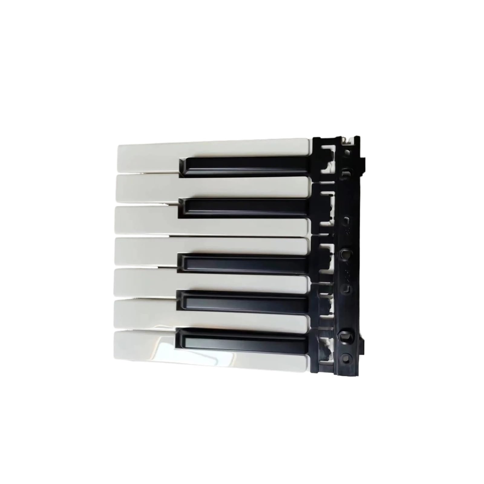 Części zamienne do pianina cyfrowego kompatybilne z Yamaha YPT-370 PSR-E373 PSR-E473 PSR-E453 PSR-E443 PSR-E463, białe, czarne klawisze zamienne