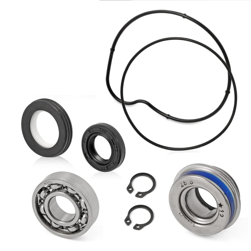 Kit di ricostruzione del paraolio dell'acqua, cuscinetto O-RING adatto for Raptor 660 660R YFM660R 2001 2002 2003 2004 2005 11H-12438-10-00 Parti di riparazione