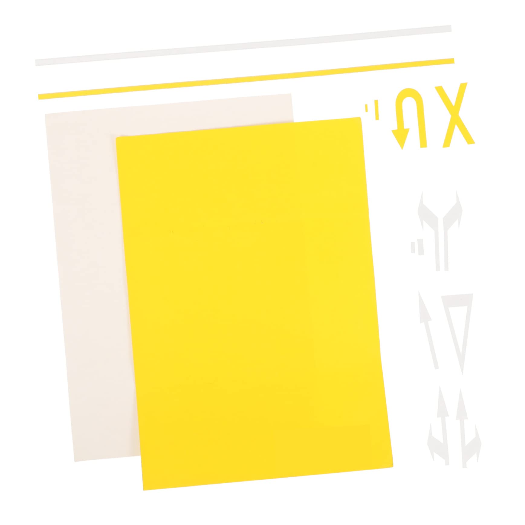 WOONEKY Highway Traffic Road Tape 2 Sheets Boys and Girls Play Sticker for DIY Railway Street Signs for Bedroom Decor