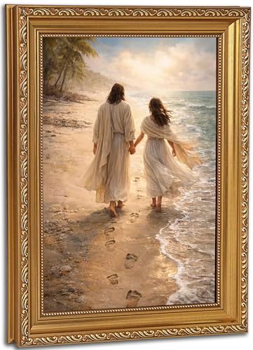 Framed Footprints in the Sand