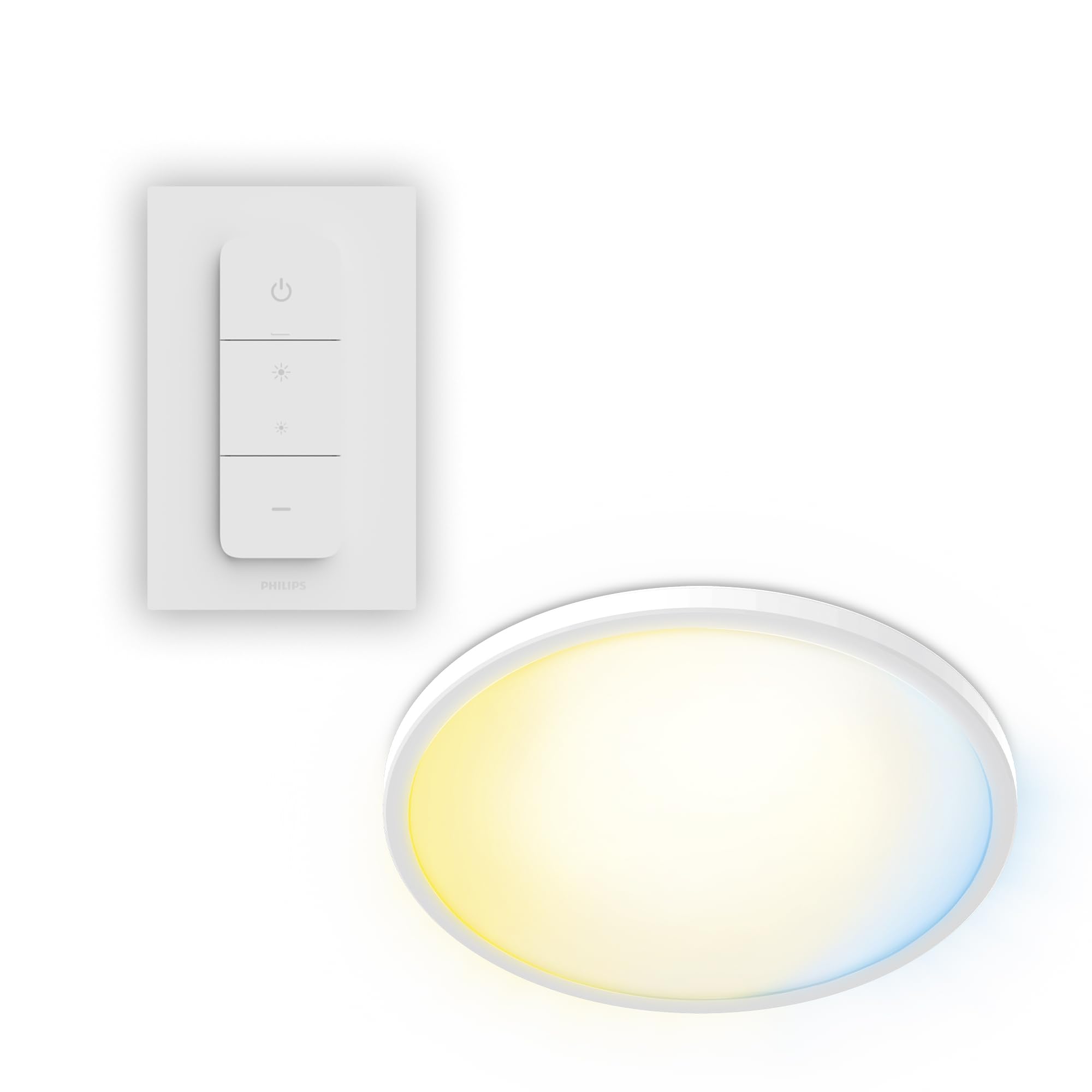 Philips Philips Superslim Remote Control Ceiling, 5 pre-Set Lighting Scenes, Deep dimming to 1%, Easy to Control, Easy to Install, Slim
