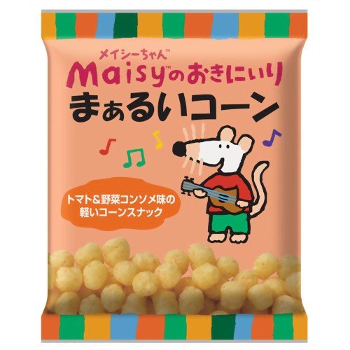 創健社 メイシーのおきにいり まぁるいコーン トマト＆野菜コンソメ味