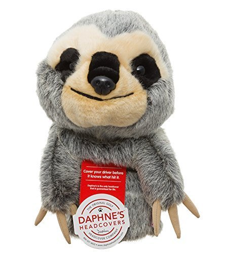 Daphne's Sloth Novelty Golf Club Headcover for Driver, 1 wood 460cc oversize head