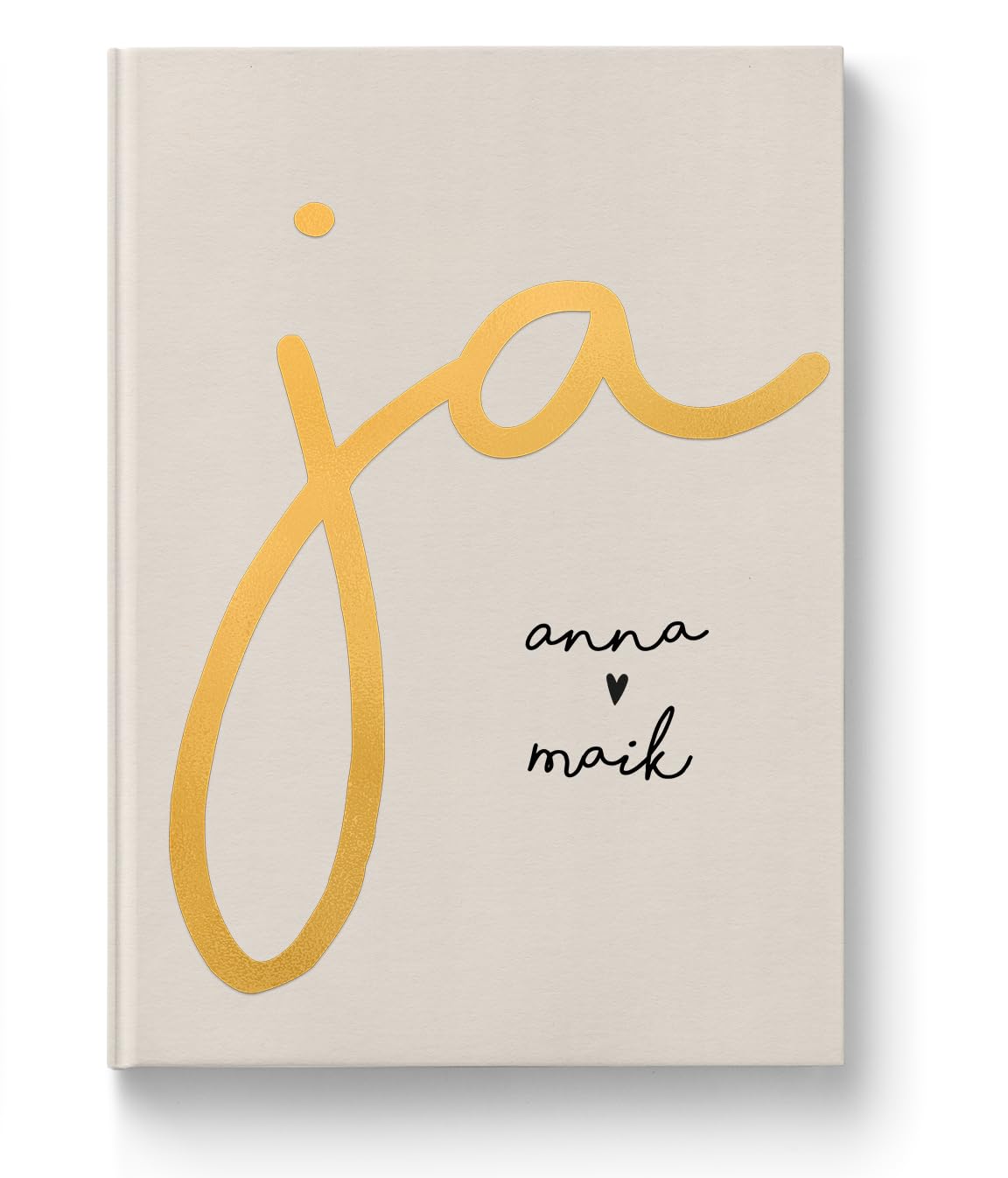 XXL Wedding Planner (JA-Design Gold) - Hochzeitsplaner extra Groß DIN A4 - Boho mit oder ohne Personalisierung 02