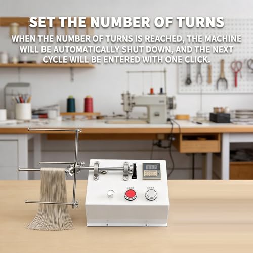 Machine à enrouler automatique 3000 tr/min avec réinitialisation pour studio et maison - 3