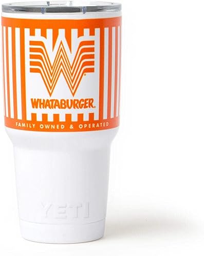 Whataburger Vaso YETI Rambler® personalizado *ENVÍO DIRECTO DESDE