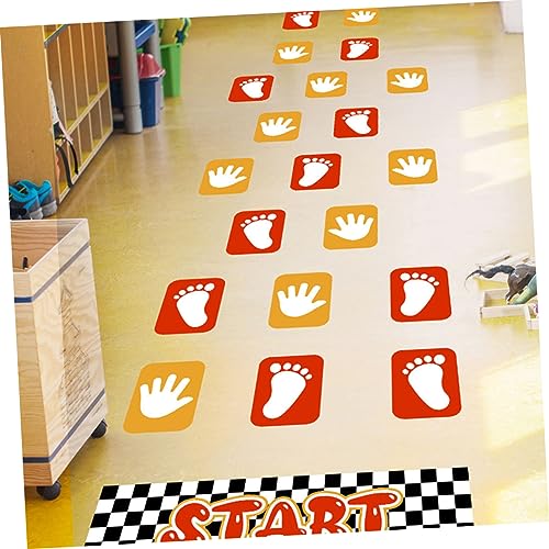 OSALADI 6 Folhas Adesivos De Chão Decorar Apliques De Pvc Adesivo De Chão Quarto Infantil Decalques