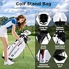 ULTIMATE 12 Pieces Women's Complete Golf Clubs Set w/Golf Stand Bag, 460cc #1 Driver, #3 Fairway, #5 Hybrid, #5#6#7#8#9#P#S Irons, Putter, Full Right-Handed Golf Set for Women