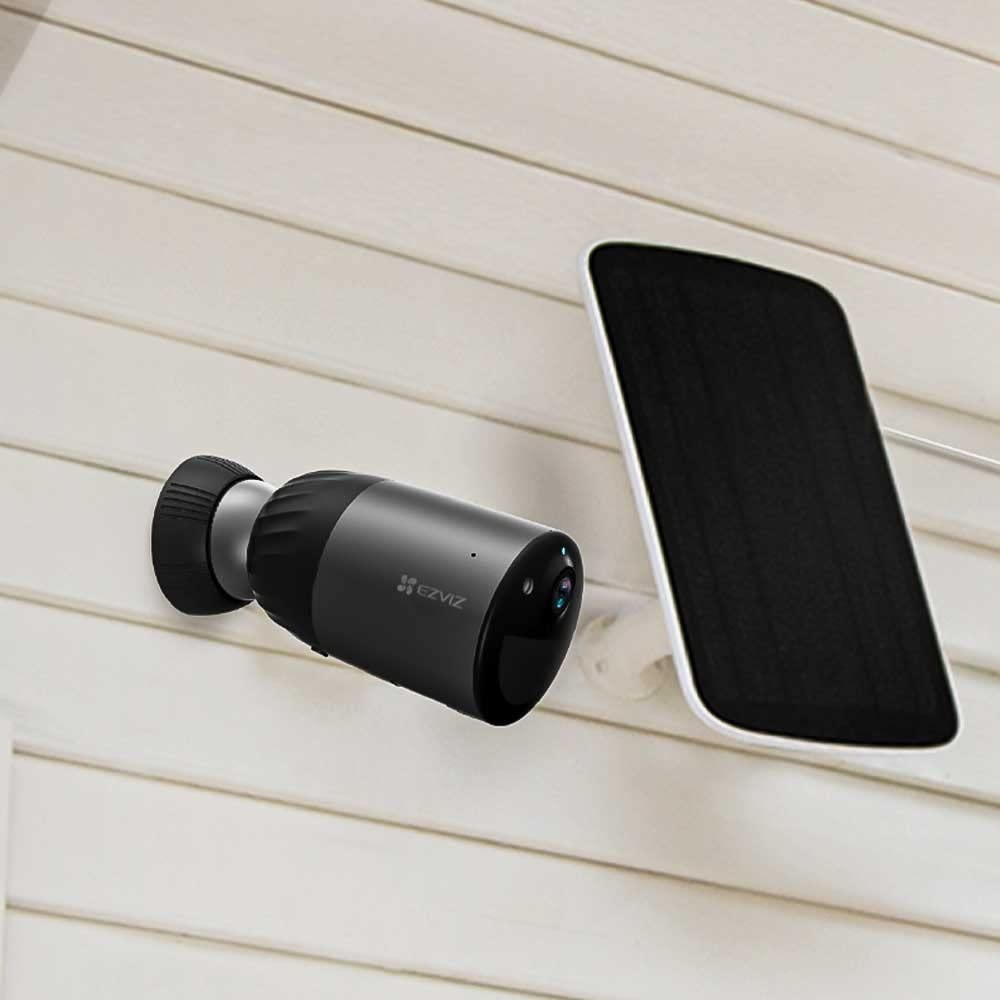 Kit De 2 Cámaras De Seguridad EZVIZ Para Exterior: 365 Días De Batería, Visión Nocturna Color Y Sensor PIR - Vigilancia Sin Cables Fácil