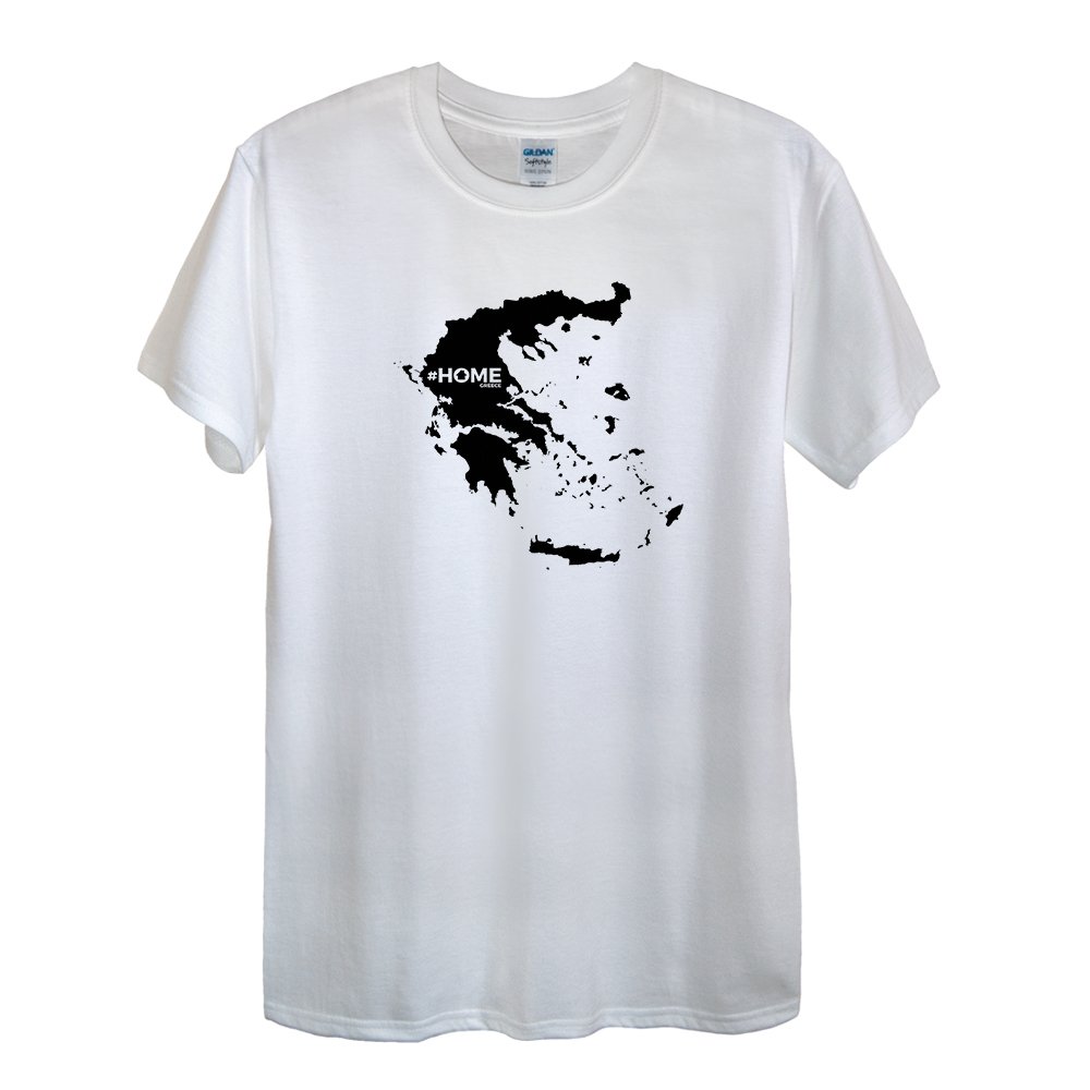 BlackBarrel Limited Edition Greece T-Shirt Home Made of Stars National Branded Design Cotton Unisex