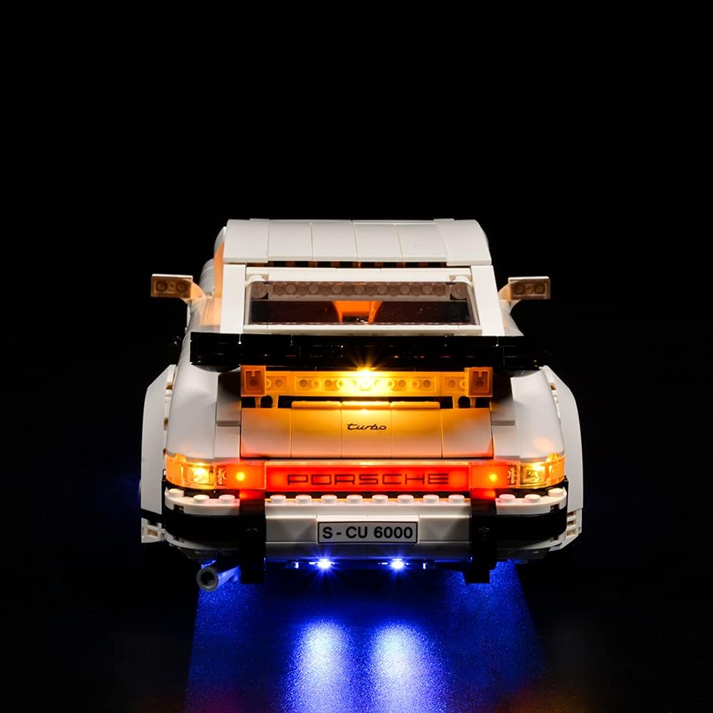 Kyglaring Led Lighting Set for (Building Kit Porsche 911) -Light kit Compatible with Lego 10295 Building Blocks Model- Not Include Model (RC Version)