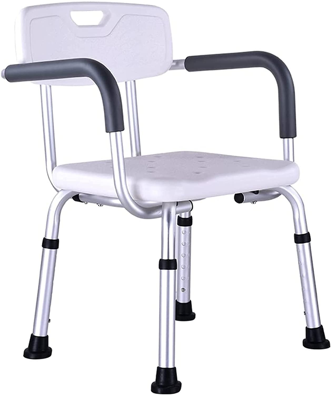 Chaise de bain réglable et antidérapante pour douche sécurisée senior