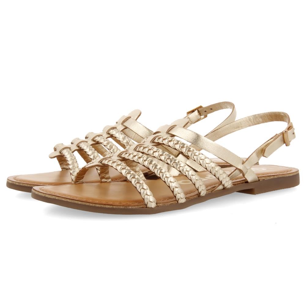 GIOSEPPO LIMINA, Women's Sandal, Gold, 38 EU, gold, 6 UK