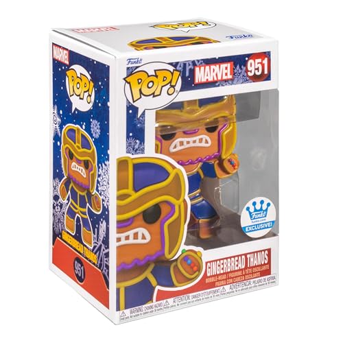 Funko Pop! Gingerbread Thanos Marvel 951 figurine de collection de Noël