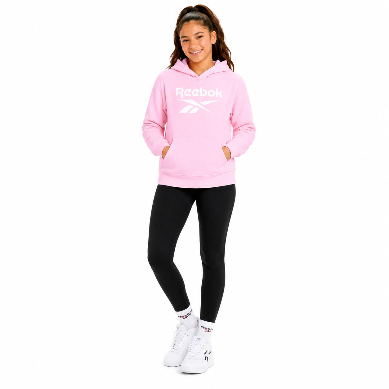 Sweat à capuche Reebok filles fini les pulls qui grattent - 8