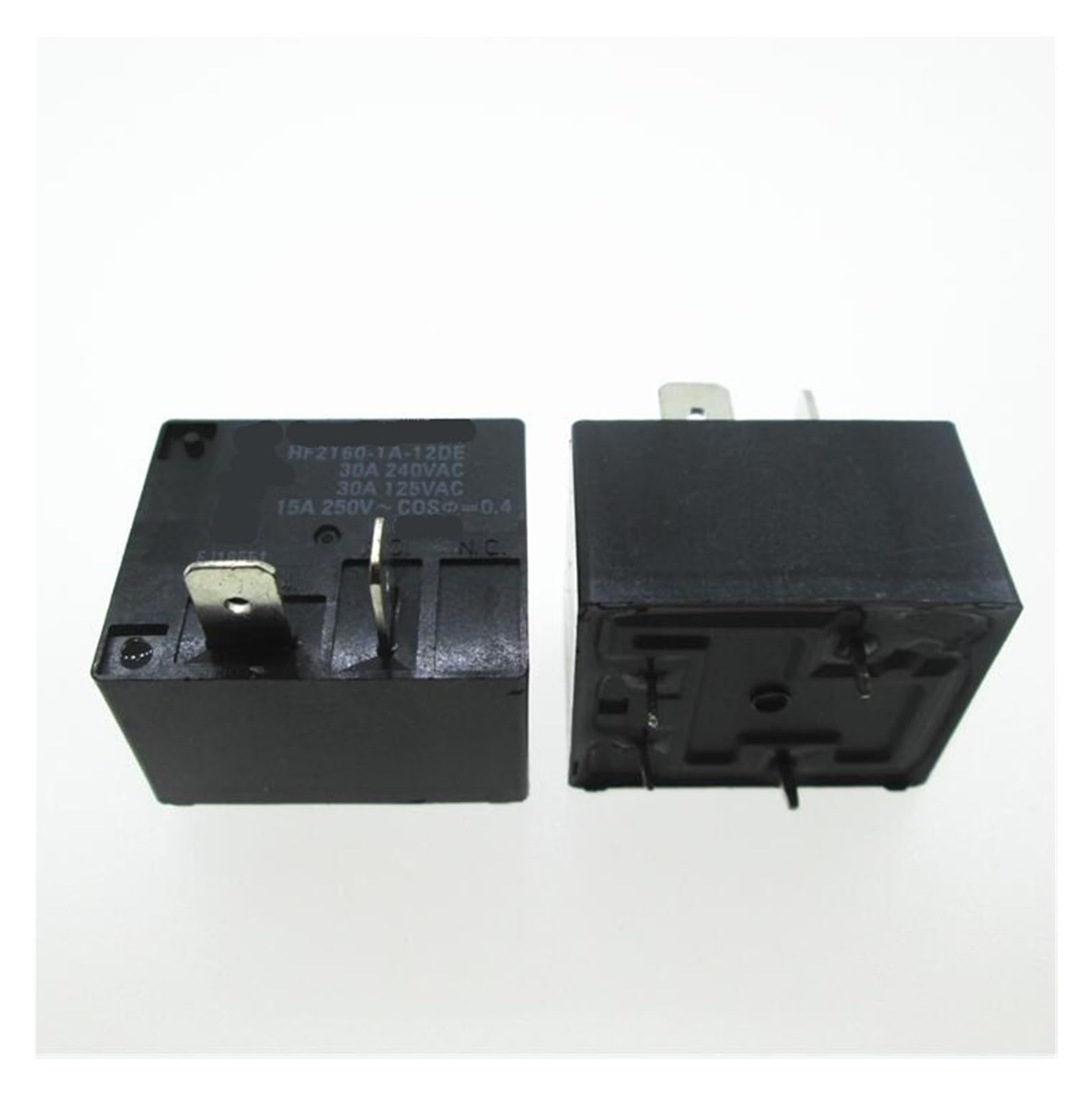 OSHZIKJII 12V relay HF2160-1A-12DE HF21601A12DE 12VDC DC12V 12V 30A 240VAC 4PIN